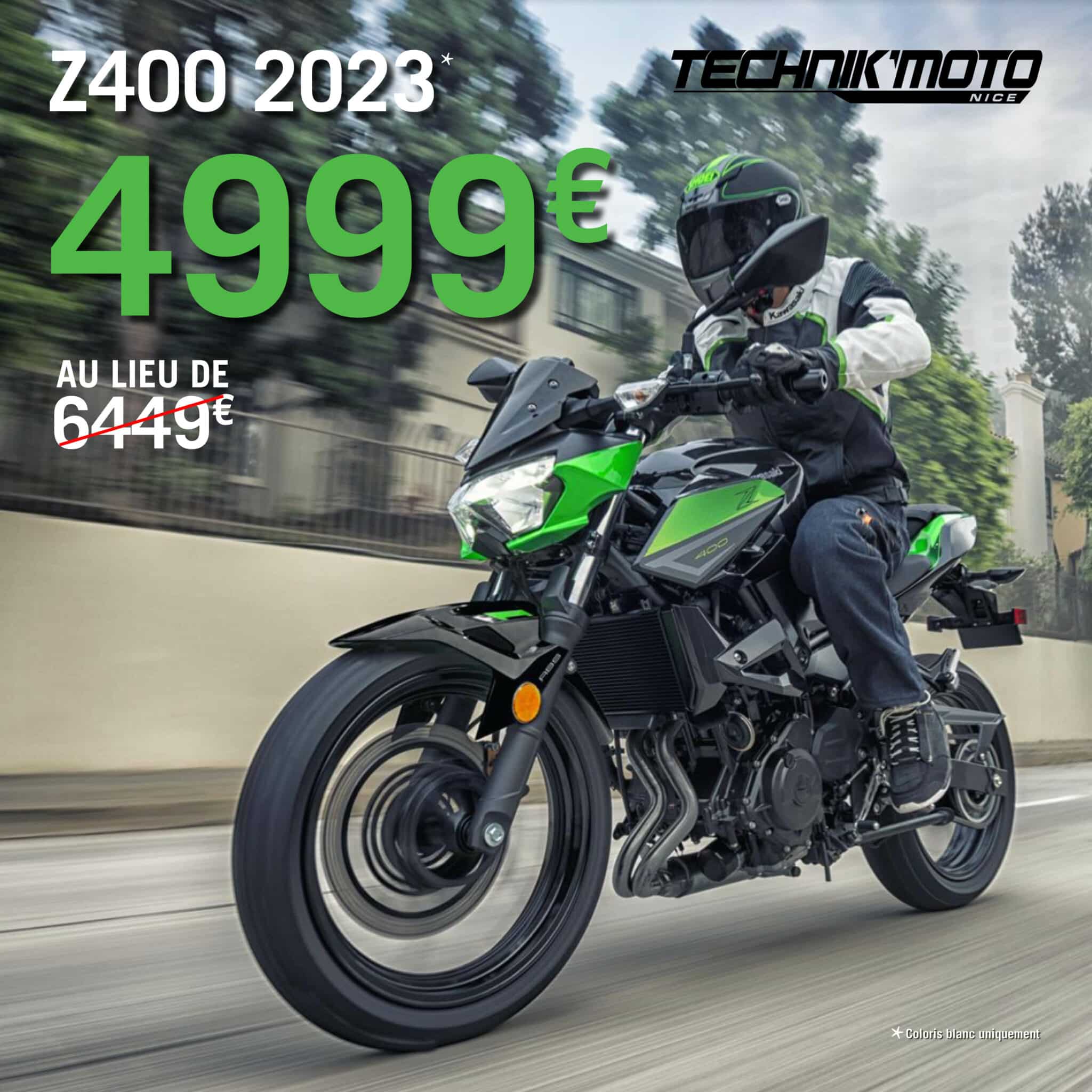 Technik Moto Offre Z400 Kawasaki